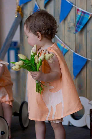 Универсальное льняное платье-туника Reindeer