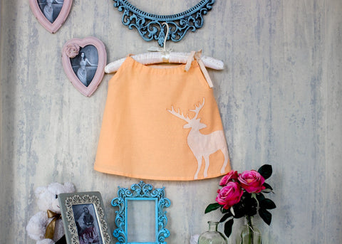 Универсальное льняное платье-туника Reindeer