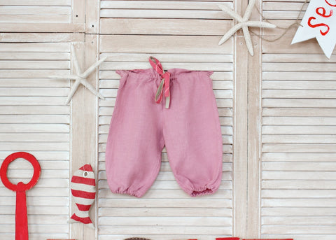 Штанишки льняные под платье Rabbit