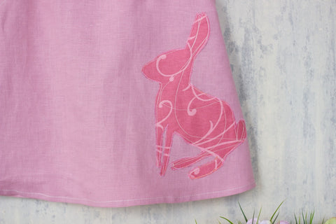 Универсальное льняное платье-туника Rabbit