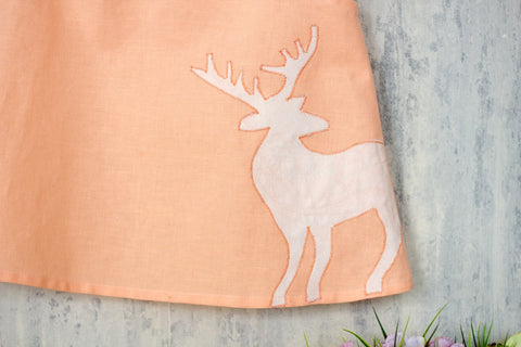 Универсальное льняное платье-туника Reindeer