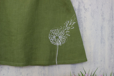 Универсальное льняное платье-туника Dandelion