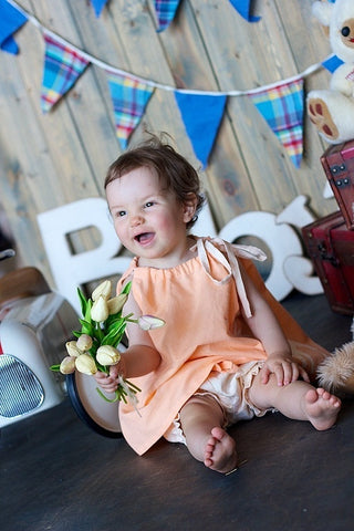 Универсальное льняное платье-туника Reindeer